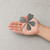 Four Leaf Clover 2 Steel Cutout Shape, Raw Metal Wall Art and Craft Supply