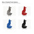 Fox 4 Steel Cutout Shape, Raw Metal Wall Art and Craft Supply