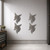 Fox Head 1 Steel Cutout Shape, Raw Metal Wall Art and Craft Supply