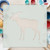 Moose 2 Reusable Mylar Stencil, 10 mil Plastic Paint Stencil for Crafts and Decor
