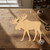Moose 4 Wood Cutout for Crafts, Unfinished Baltic Birch Craft Shape