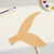 Fish Tail Wood Cutout for Crafts, Unfinished Baltic Birch Craft Shape