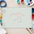 Egret Reusable Mylar Stencil, 10 mil Plastic Paint Stencil for Crafts and Decor