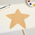 Five Point Star Wood Cutout for Crafts, Unfinished Baltic Birch Craft Shape