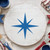 Eight Point Star Reusable Mylar Stencil, 10 mil Plastic Paint Stencil for Crafts and Decor