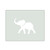 Elephant 1 Reusable Mylar Stencil, 10 mil Plastic Paint Stencil for Crafts and Decor