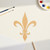 Fleur De Lis 2 Wood Cutout for Crafts, Unfinished Baltic Birch Craft Shape