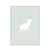 Elk 1 Reusable Mylar Stencil, 10 mil Plastic Paint Stencil for Crafts and Decor