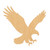 Flying Eagle 3 Wood Cutout for Crafts, Unfinished Baltic Birch Craft Shape
