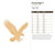 Flying Eagle 3 Wood Cutout for Crafts, Unfinished Baltic Birch Craft Shape