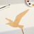 Flying Seagull Wood Cutout for Crafts, Unfinished Baltic Birch Craft Shape