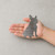 French Bulldog Steel Cutout Shape, Raw Metal Wall Art and Craft Supply