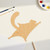 Flying Squirrel Wood Cutout for Crafts, Unfinished Baltic Birch Craft Shape