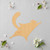 Flying Squirrel Wood Cutout for Crafts, Unfinished Baltic Birch Craft Shape