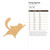 Flying Squirrel Wood Cutout for Crafts, Unfinished Baltic Birch Craft Shape