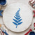 Fern Frond Reusable Mylar Stencil, 10 mil Plastic Paint Stencil for Crafts and Decor