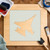 Fighter Jet Reusable Mylar Stencil, 10 mil Plastic Paint Stencil for Crafts and Decor