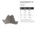 George Washington Hat Steel Cutout Shape, Raw Metal Wall Art and Craft Supply
