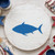 Fish 3 Tuna Reusable Mylar Stencil, 10 mil Plastic Paint Stencil for Crafts and Decor