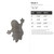 Ghost 4 Steel Cutout Shape, Raw Metal Wall Art and Craft Supply