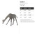 Giraffe 4 Steel Cutout Shape, Raw Metal Wall Art and Craft Supply