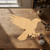 Hawk 2 Wood Cutout for Crafts, Unfinished Baltic Birch Craft Shape