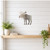 Moose 3 Steel Cutout Shape, Raw Metal Wall Art and Craft Supply