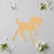 Foal 1 Wood Cutout for Crafts, Unfinished Baltic Birch Craft Shape