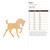 Foal 1 Wood Cutout for Crafts, Unfinished Baltic Birch Craft Shape