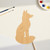 Fox 4 Wood Cutout for Crafts, Unfinished Baltic Birch Craft Shape