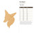 Fox Head 1 Wood Cutout for Crafts, Unfinished Baltic Birch Craft Shape
