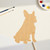 French Bulldog Wood Cutout for Crafts, Unfinished Baltic Birch Craft Shape