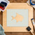 Fish 3 Reusable Mylar Stencil, 10 mil Plastic Paint Stencil for Crafts and Decor