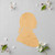 George Washington Wood Cutout for Crafts, Unfinished Baltic Birch Craft Shape