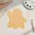 Ghost Waving Wood Cutout for Crafts, Unfinished Baltic Birch Craft Shape