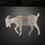 Goat 3 Steel Cutout Shape, Raw Metal Wall Art and Craft Supply