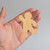 Gingerbread Man 1 Wood Cutout for Crafts, Unfinished Baltic Birch Craft Shape
