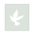 Flying Dove Reusable Mylar Stencil, 10 mil Plastic Paint Stencil for Crafts and Decor