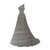 Gown Steel Cutout Shape, Raw Metal Wall Art and Craft Supply
