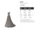 Gown Steel Cutout Shape, Raw Metal Wall Art and Craft Supply