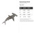 Hammerhead Shark Steel Cutout Shape, Raw Metal Wall Art and Craft Supply