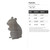 Hamster Steel Cutout Shape, Raw Metal Wall Art and Craft Supply