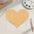 Heart 4 Wood Cutout for Crafts, Unfinished Baltic Birch Craft Shape