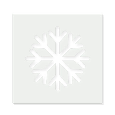 Simple Snowflake craft supply