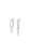 Tethered 3 Strand Chain Earrings Tethered 3 Strand Chain Earrings