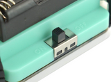 micro: Maqueen Lite con skin (verde)