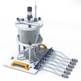 HT34X – Recipiente rivestito con bobina e agitatore