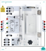 45043 - Pannello per porta d'ingresso
