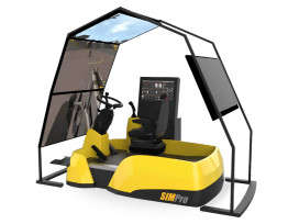 SIMPro1 Simulatore Sollevatore Telescopico