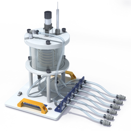 HT34X – Recipiente rivestito con bobina e agitatore